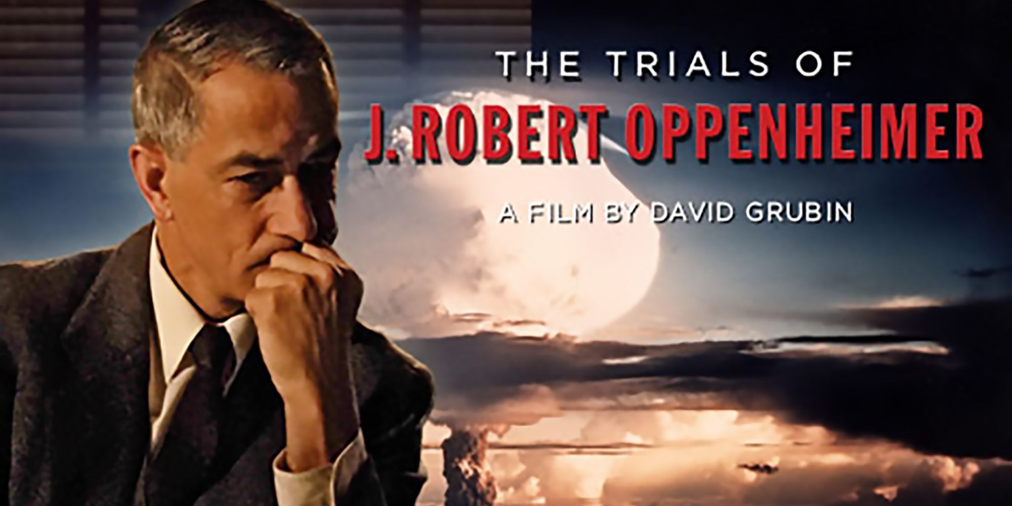 Cartel de la película Los rastros de J. Robert Oppenheimer