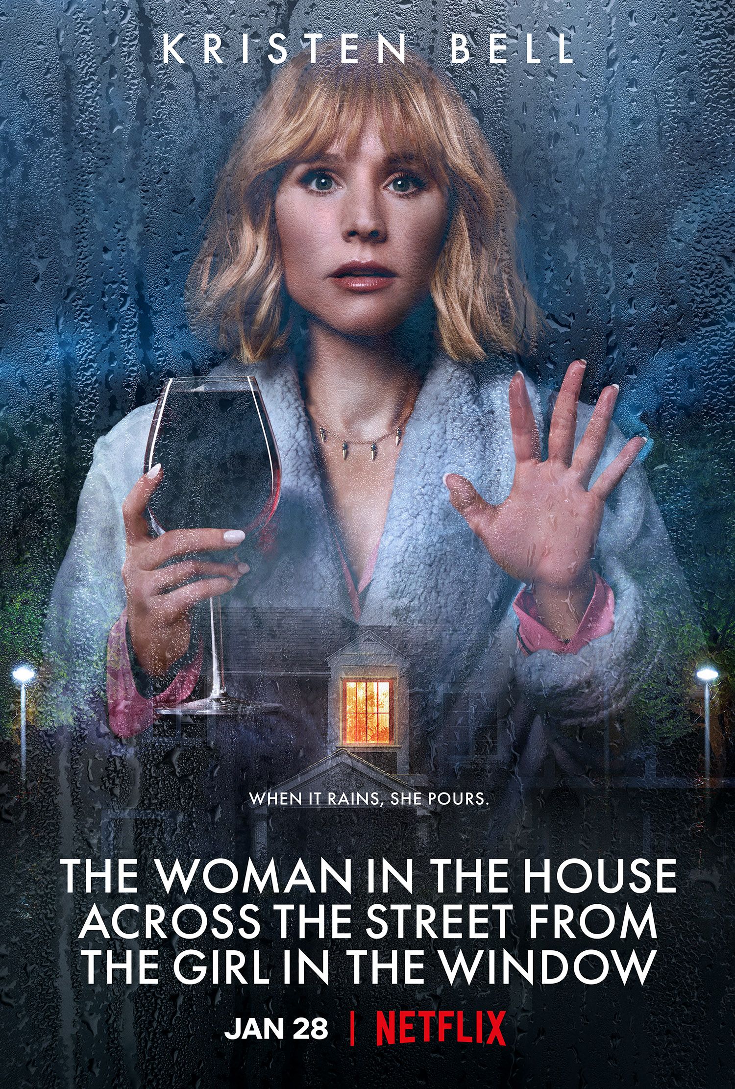 The Woman in the House Across the Street From the Girl in the Window Netflix Poster