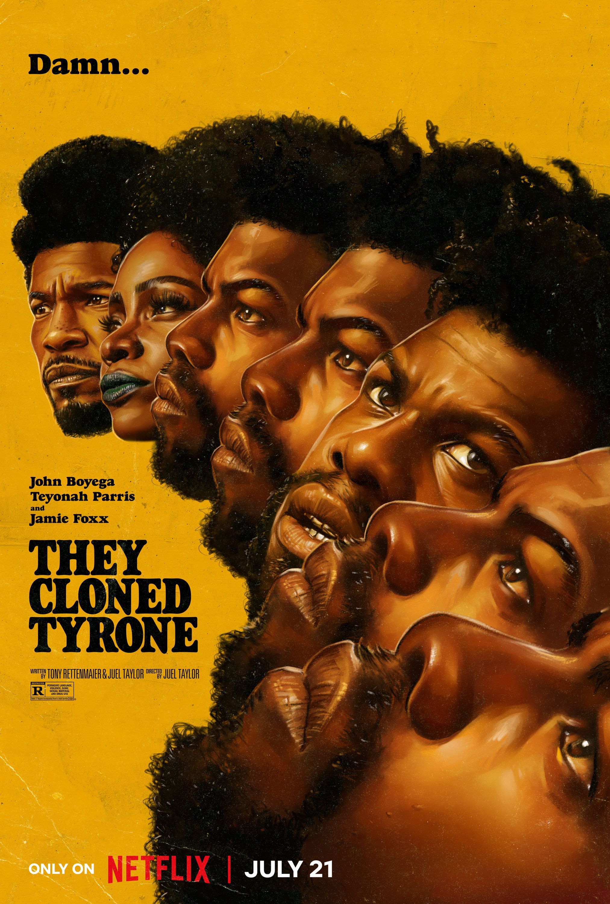 They Cloned Tyrone Film Poster