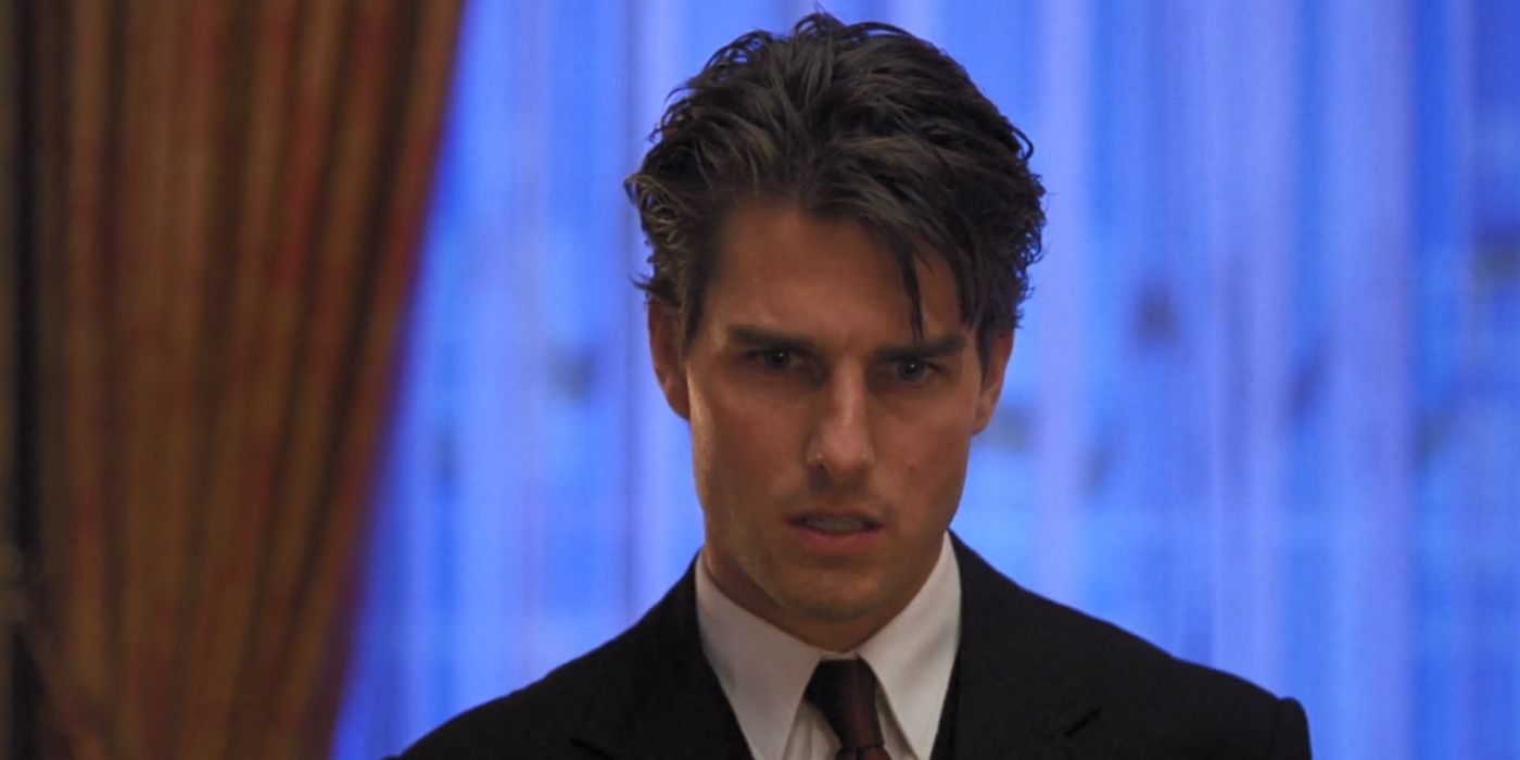 Tom Cruise as Dr. Bill Harford looking confused in 'Eyes Wide Shut' 