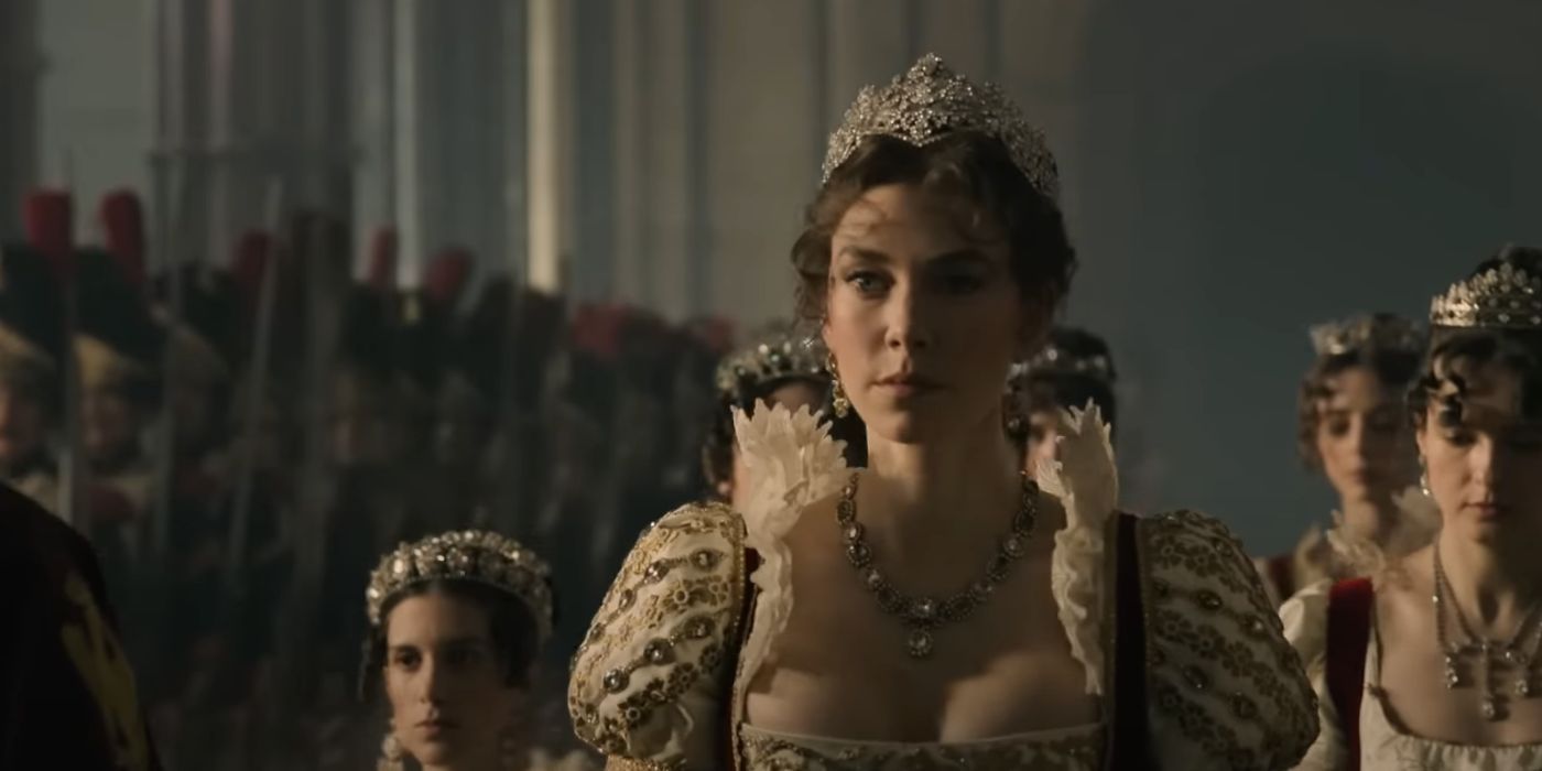 Vanessa Kirby as Empress Josephine in Napoleon 