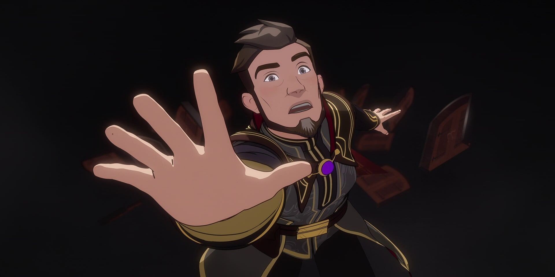 Viren falling in The Dragon Prince Season 5