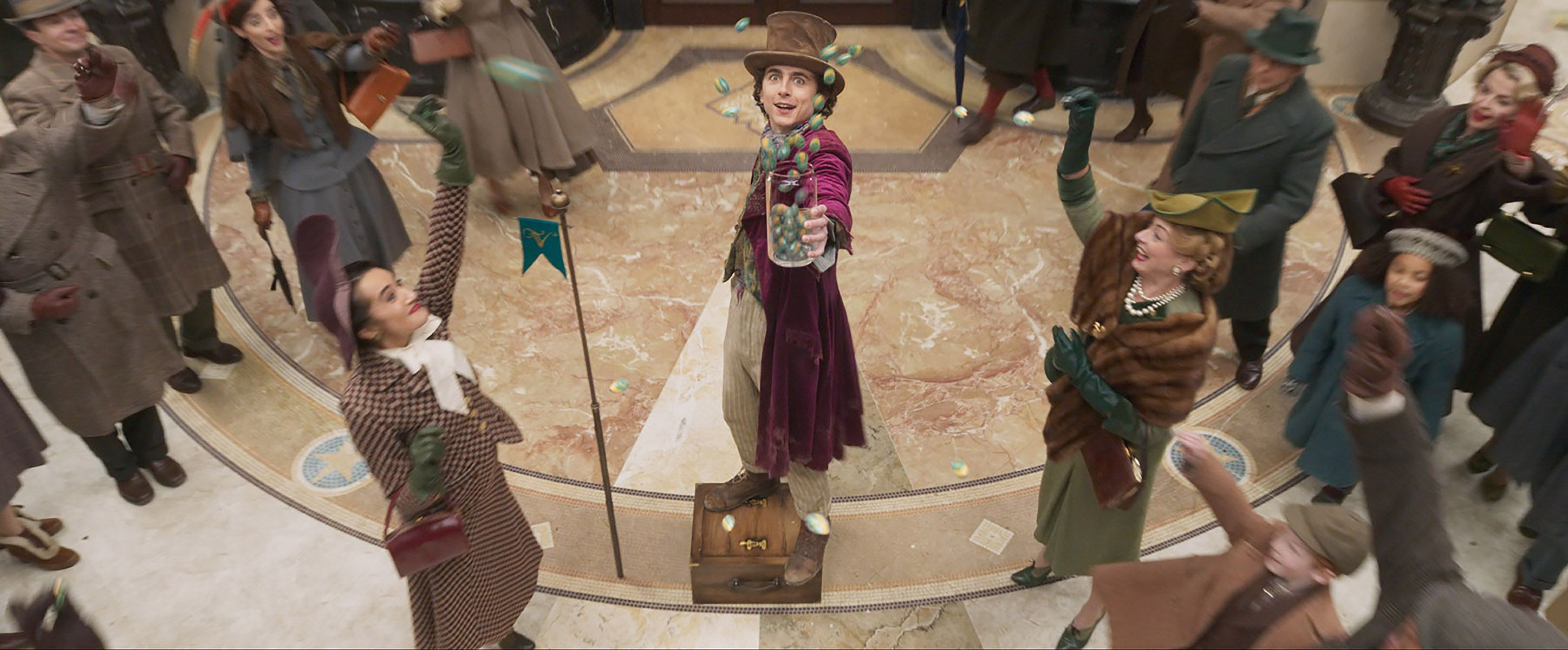 Wonka' director teases all-singing, all-dancing Timothée Chalamet in new  teaser trailer