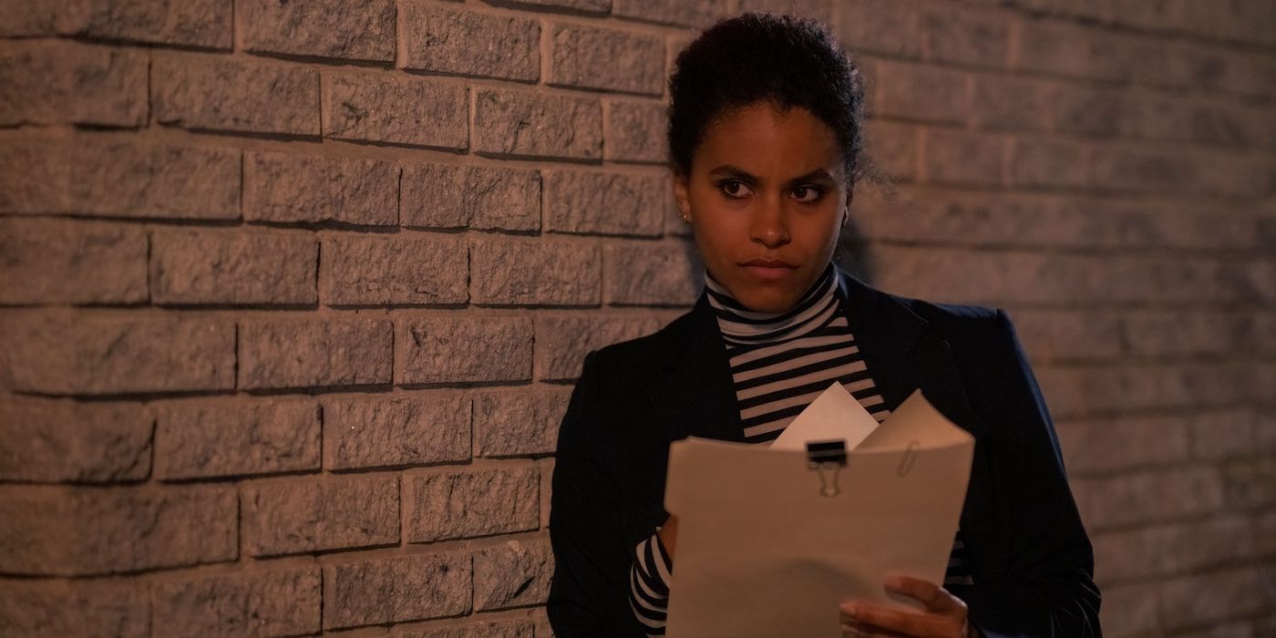 Zazie Beetz as Harmony in Full Circle. 