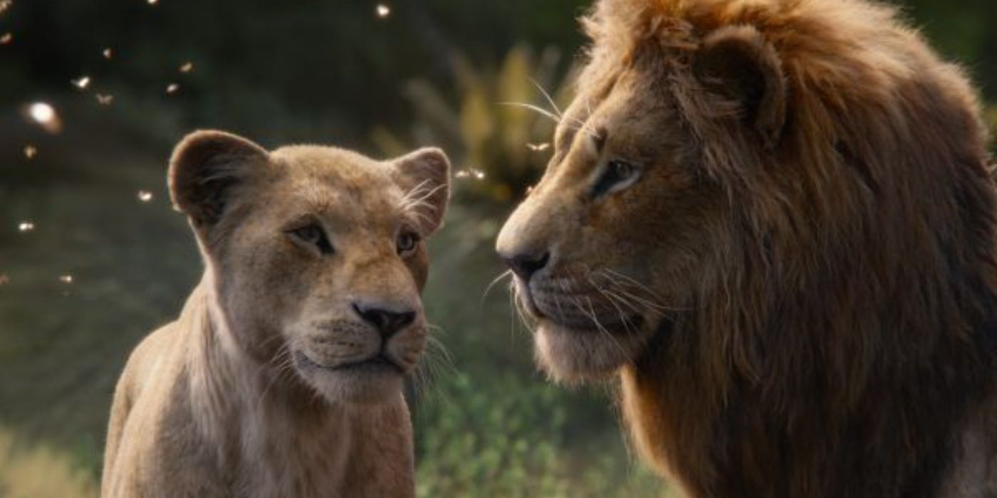 Simba and Nala in The Lion King