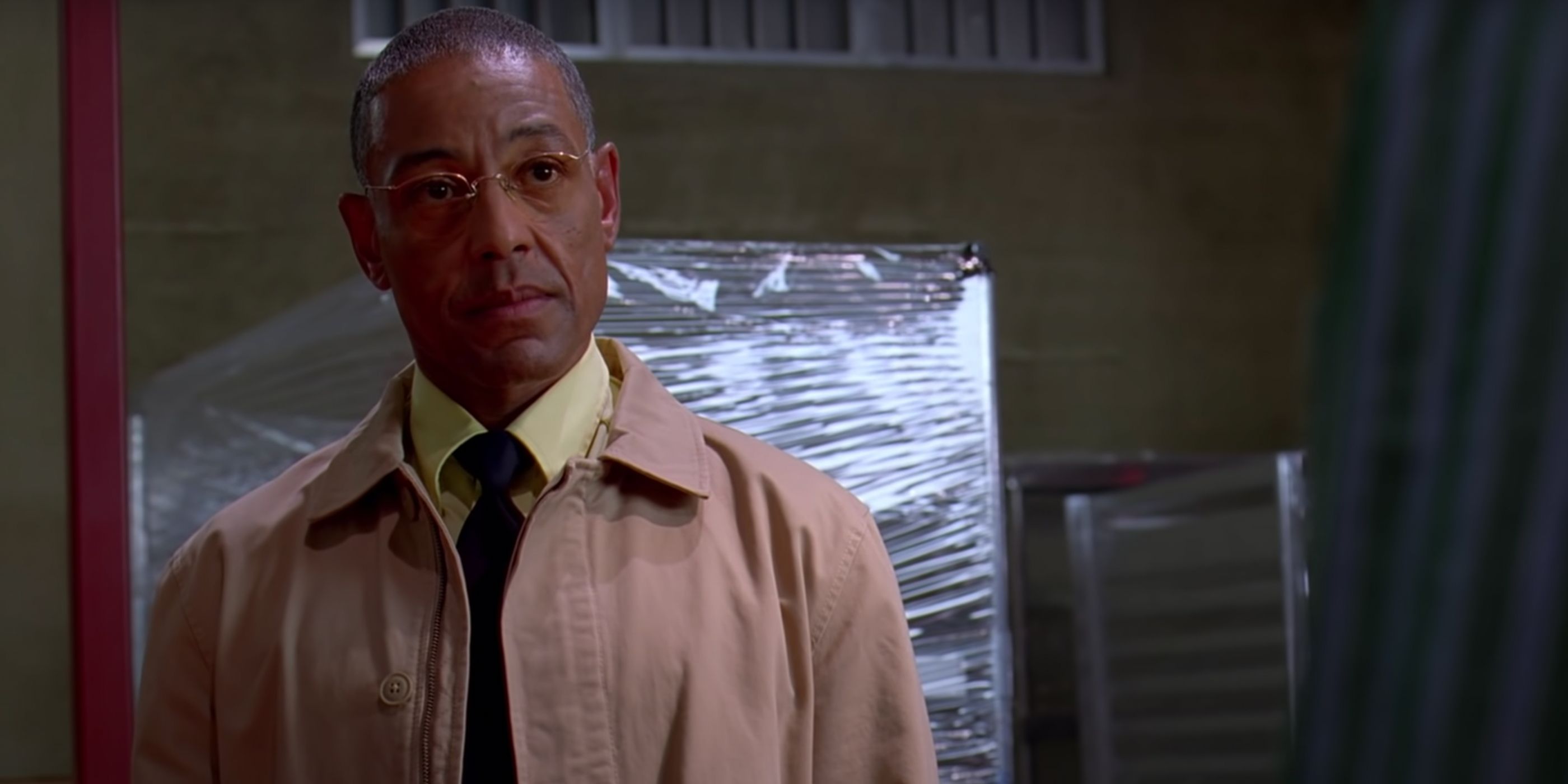 Gustavo Fring shows Walter White around an incredible laboratory, trying to convince him to work for him.