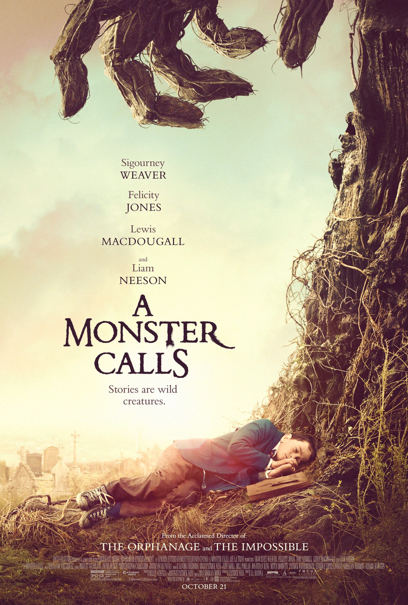 A Monster Calls Film Poster