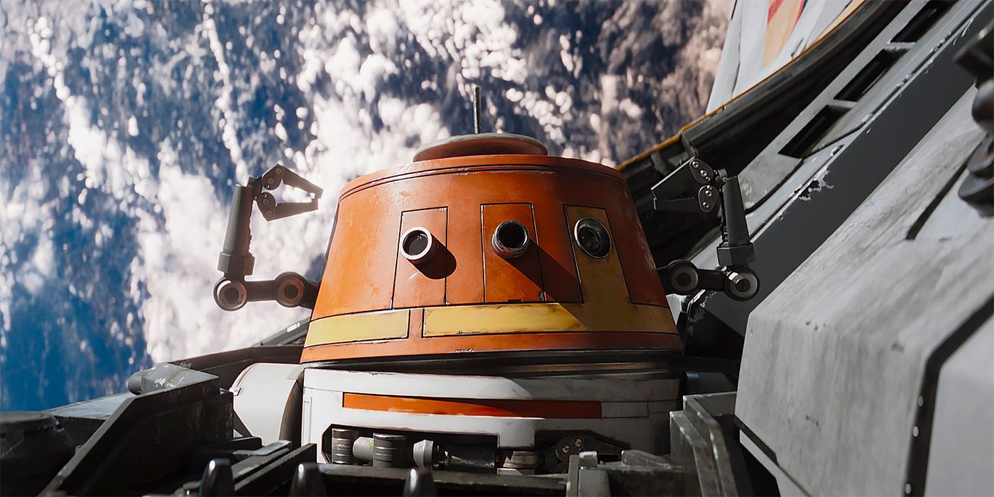 Chopper in Ahsoka looking cool