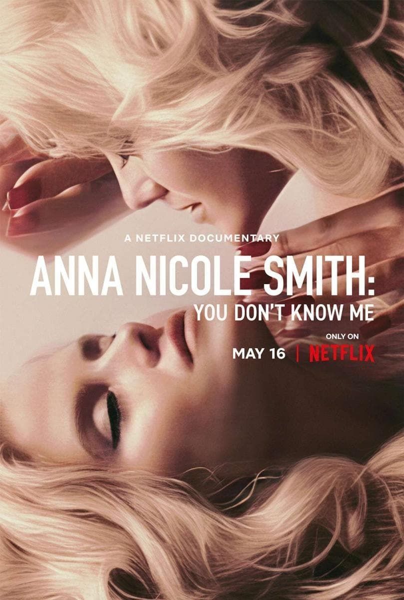 Anna Nicole Smith You Dont Know Me Netflix Poster
