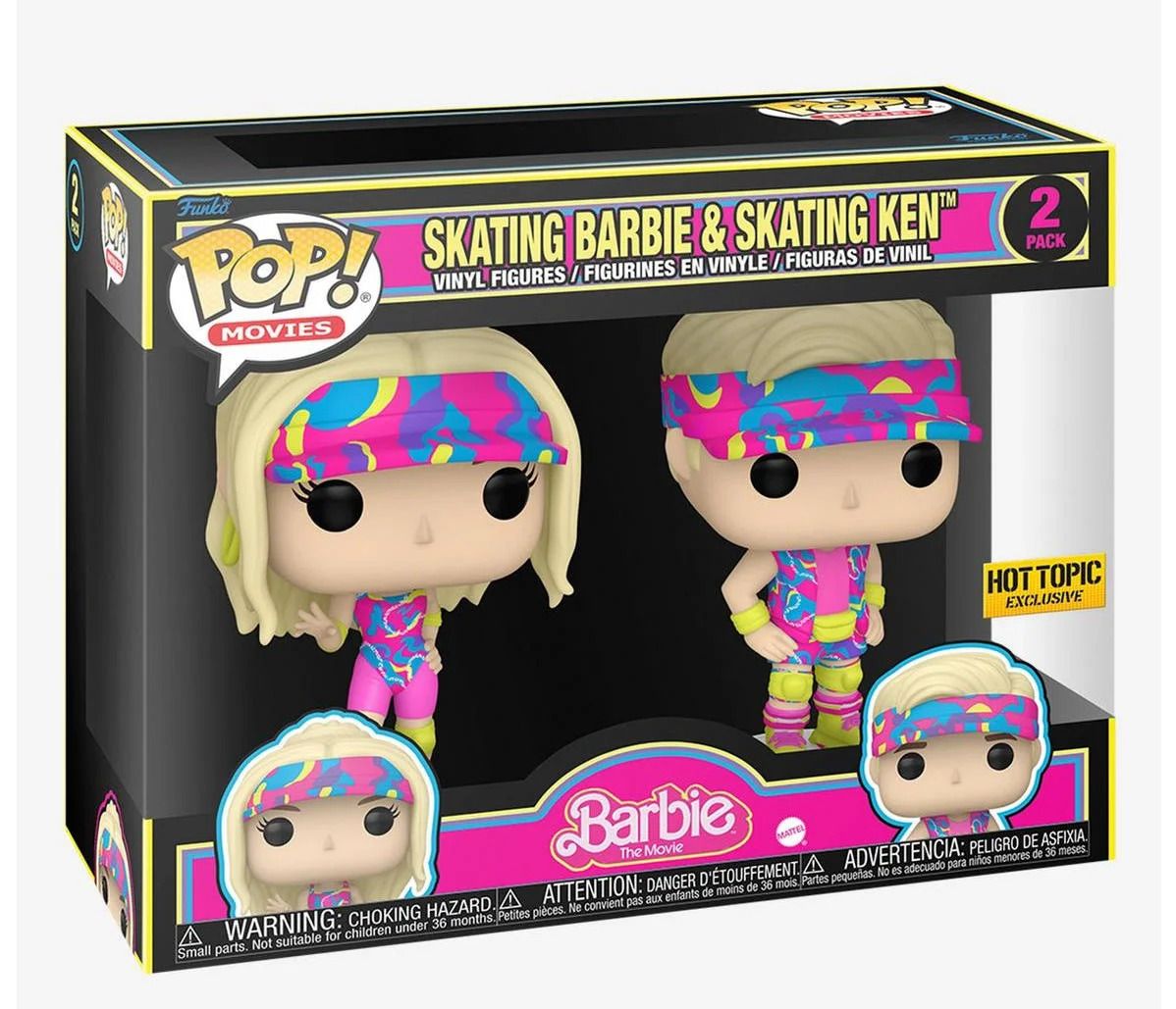 Rollerblading 'Barbie' And Ken Funko 2-Pack Up For Preorder