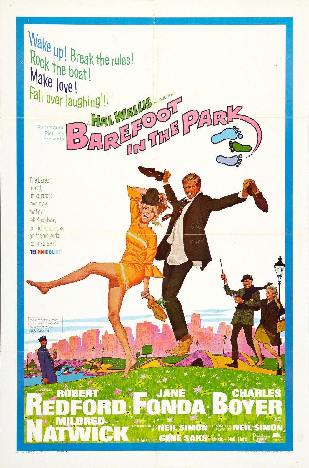 Barefoot in the Park Film Poster