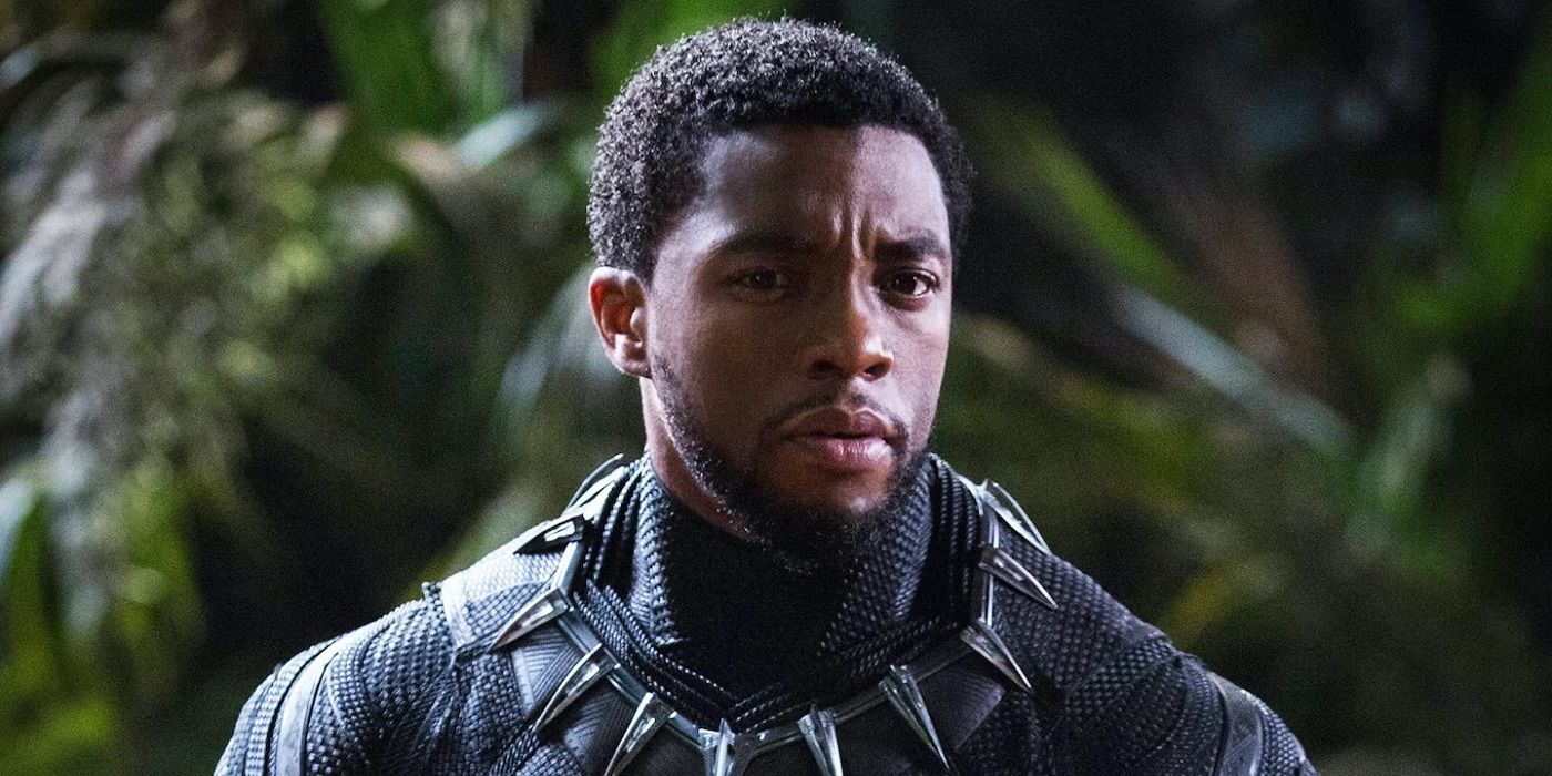 Chadwick Boseman as Black Panther in Captain America Civil War