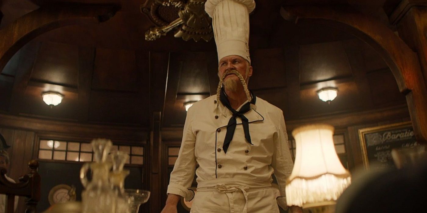 Craig-Fairbass as Chef Zeff in One-Piece