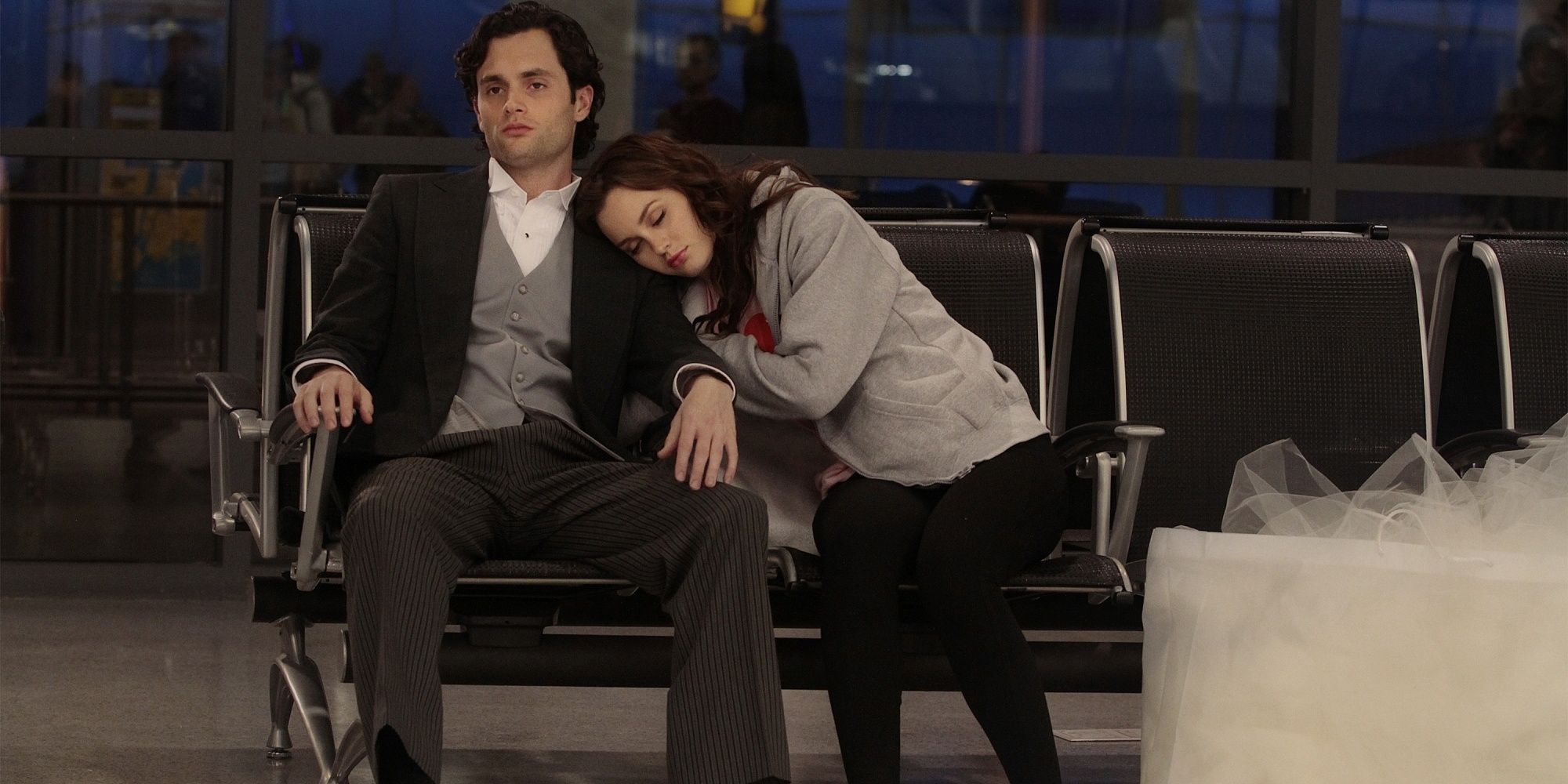 Dan-Blair Leighton Meester and Penn Badgley Gossip Girl