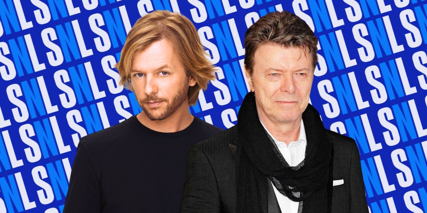David Spade and David Bowie argued over a role in a Saturday Night Live Sketch