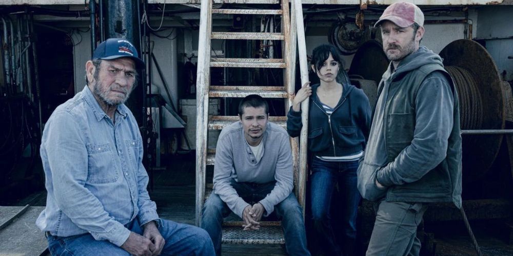 Tommy Lee Jones, Toby Wallace, Jenna Ortega, and Ben Foster as main cast of Finestkind