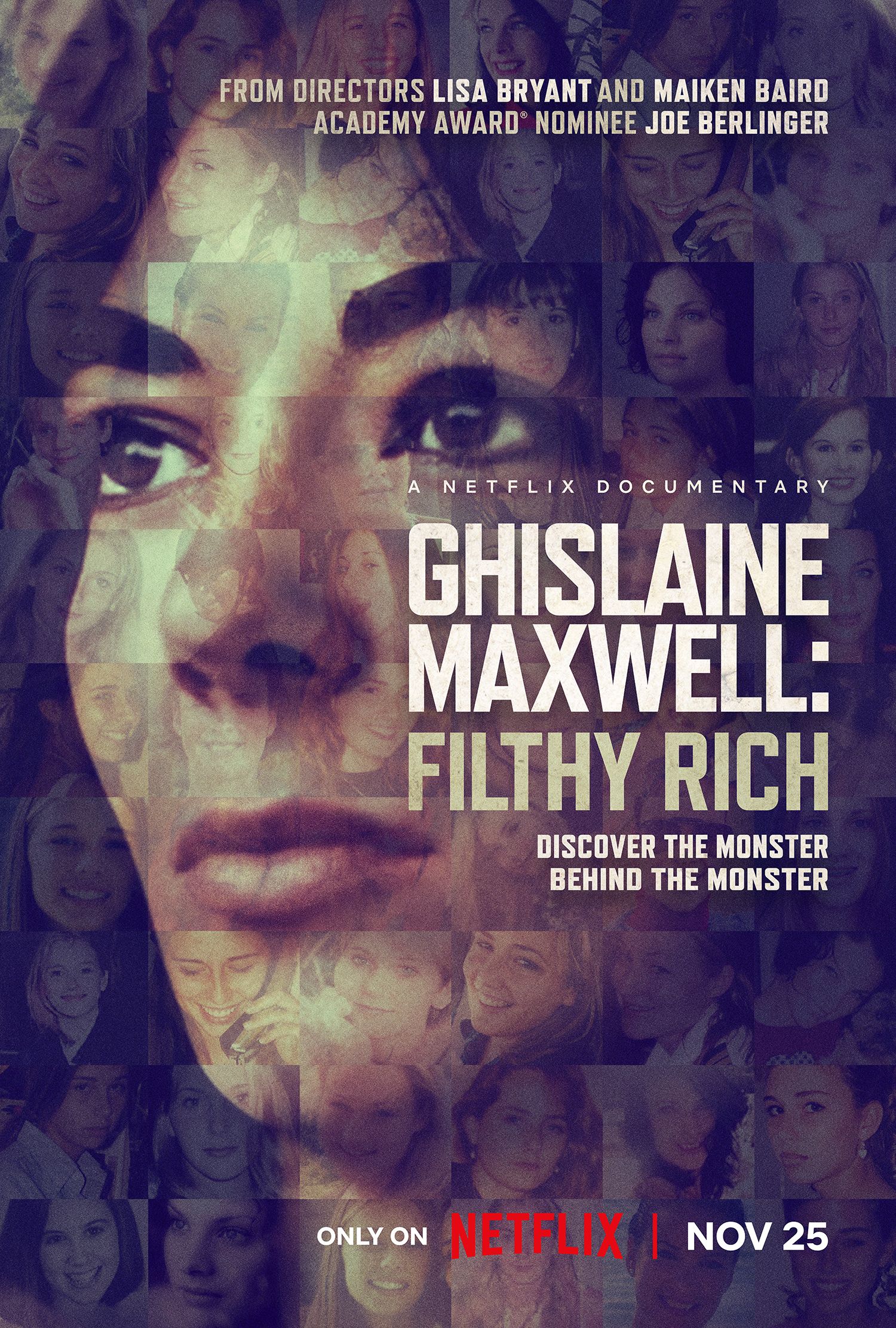 Ghislaine Maxwell Filthy Rich Netflix Poster