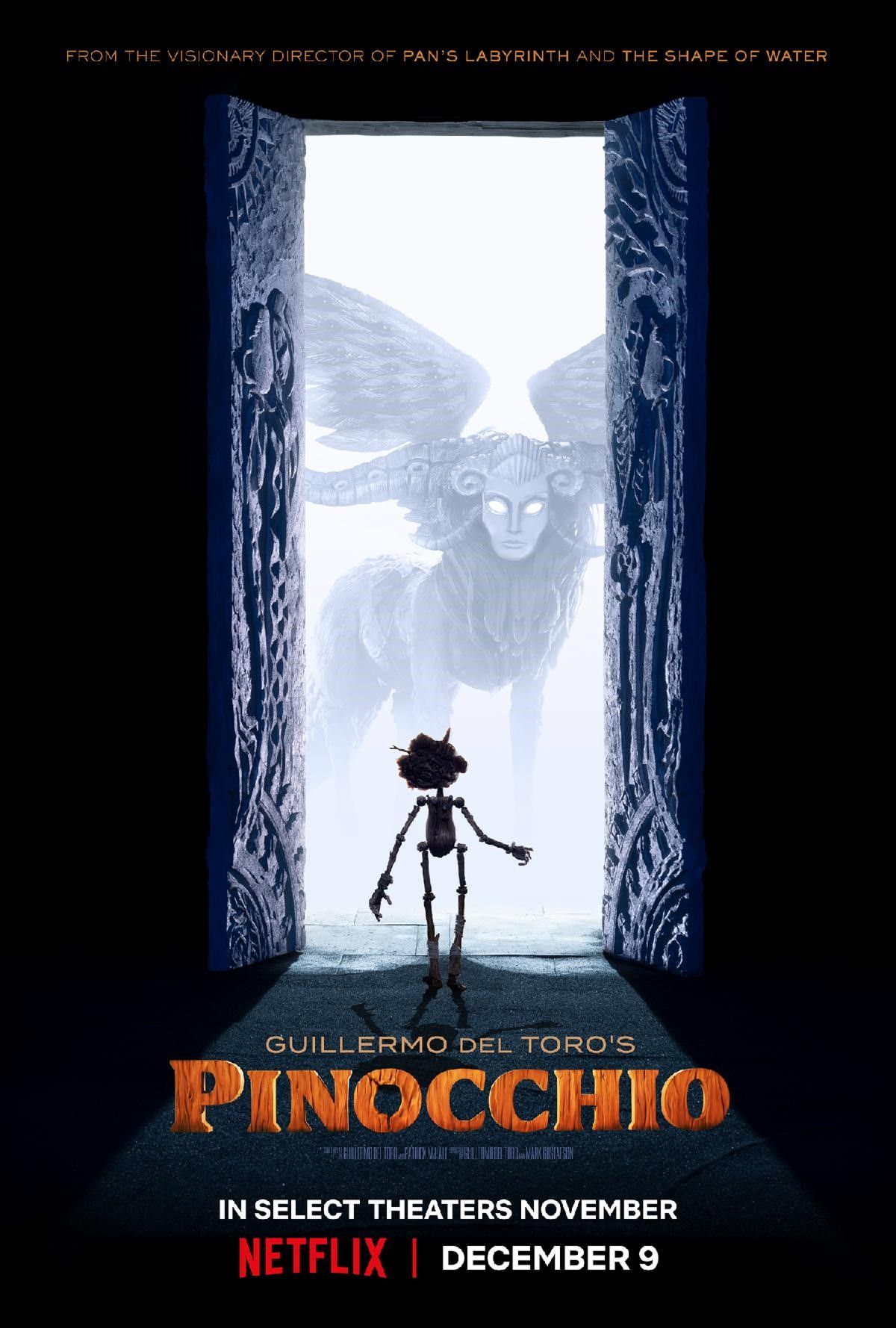 Guillermo del Toros Pinocchio Film Poster