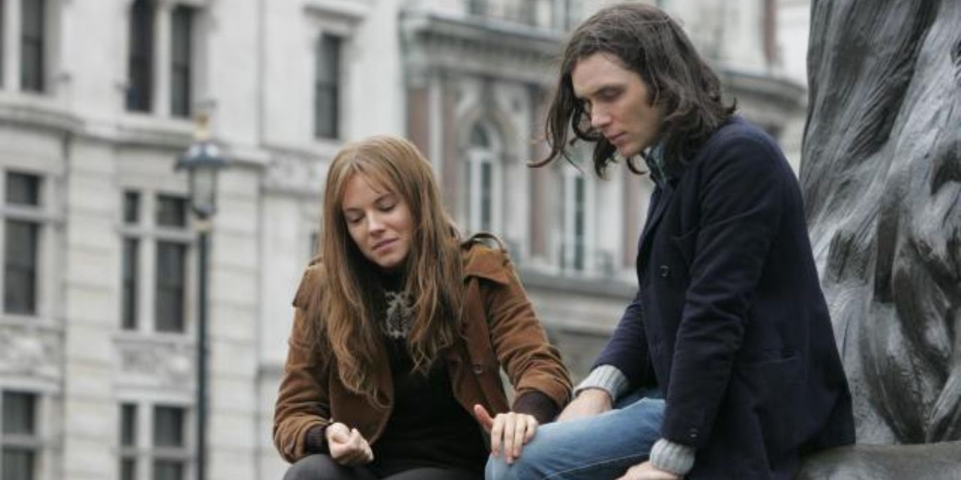 Sienna Miller and Cillian Murphy in the unreleased film, 'Hippie Hippie Shake.'