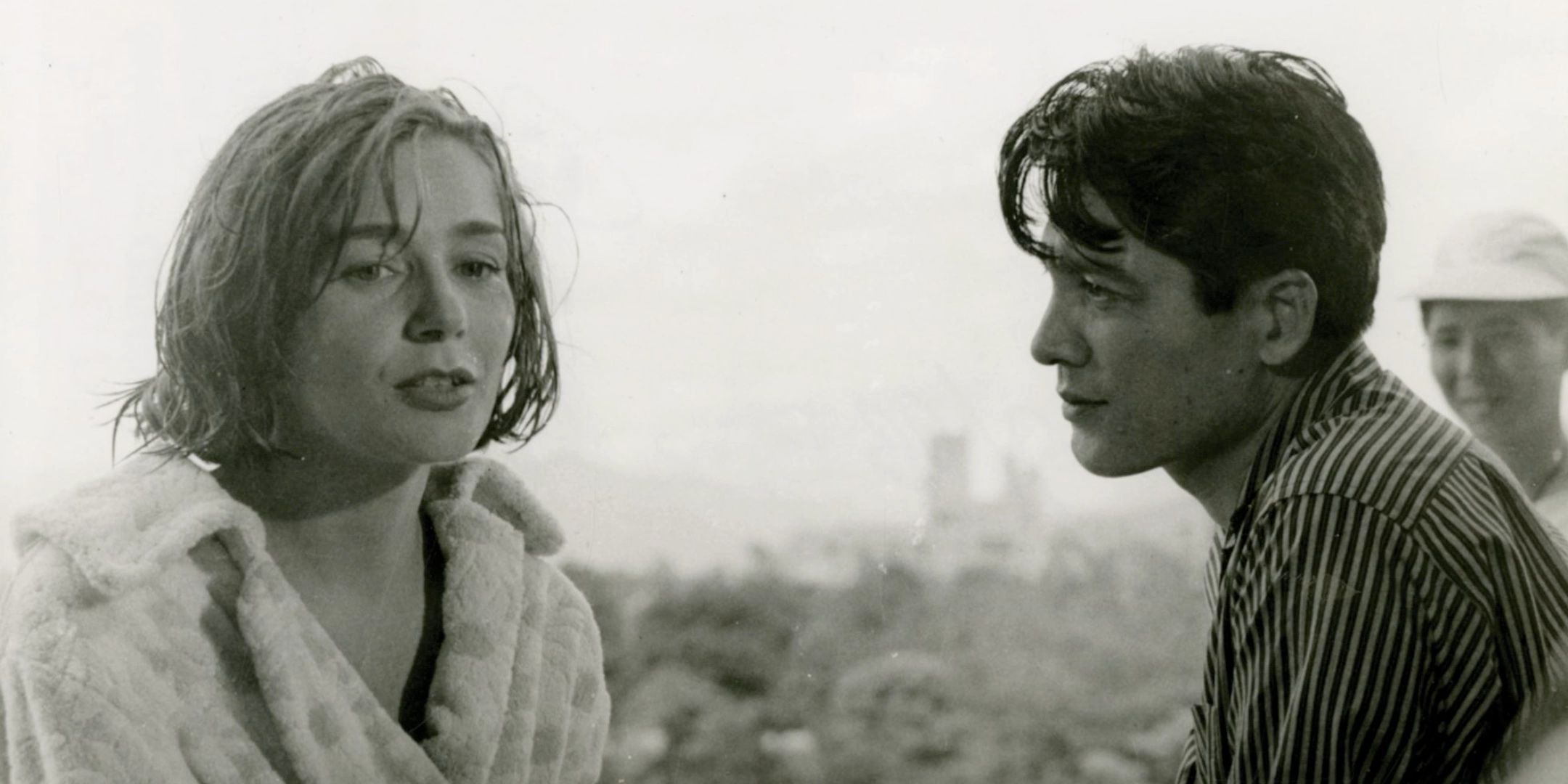 Emmanuelle Riva and Eiji Okada in 'Hiroshima, Mon Amour' (1959)