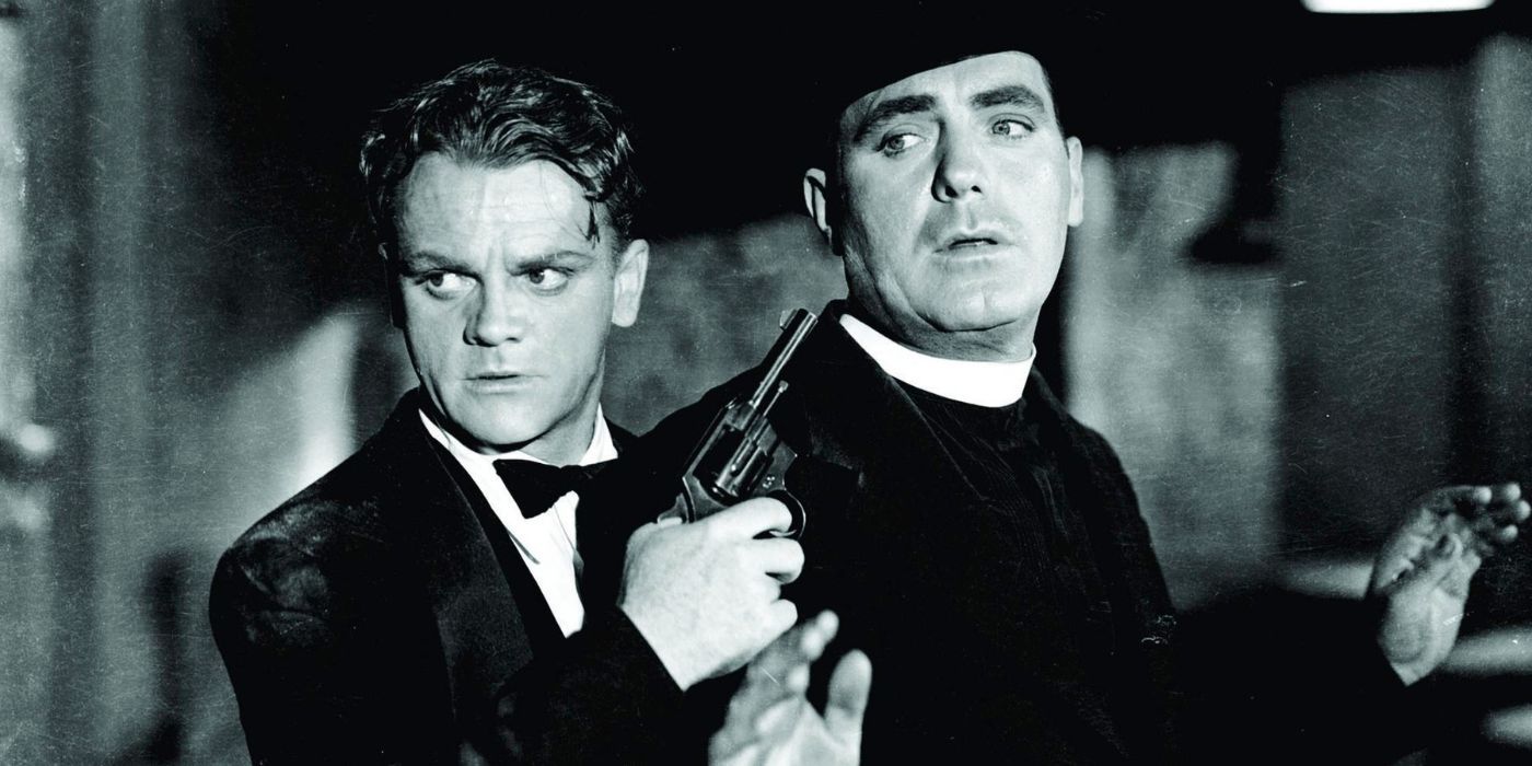 James Cagney and Pat O'Brien in Angels with Dirty Faces
