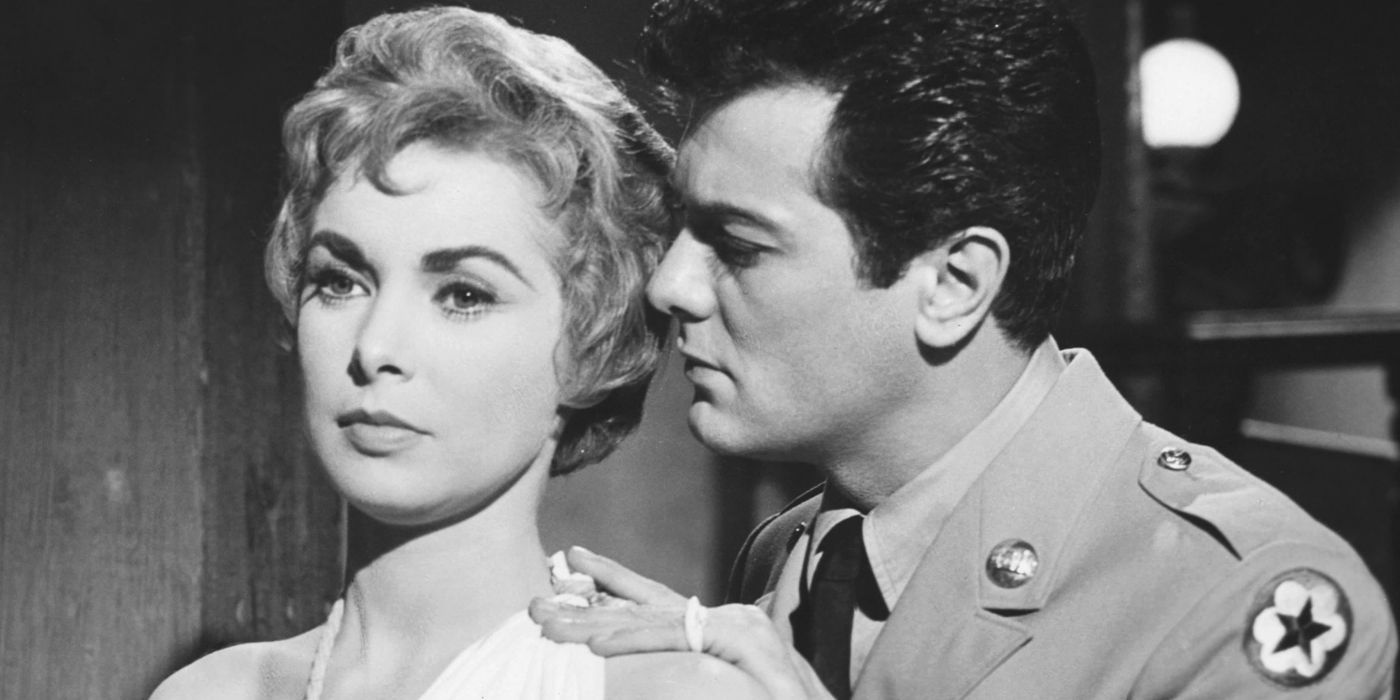 Janet Leigh and Tony Curtis in 'The Perfect Furlough'