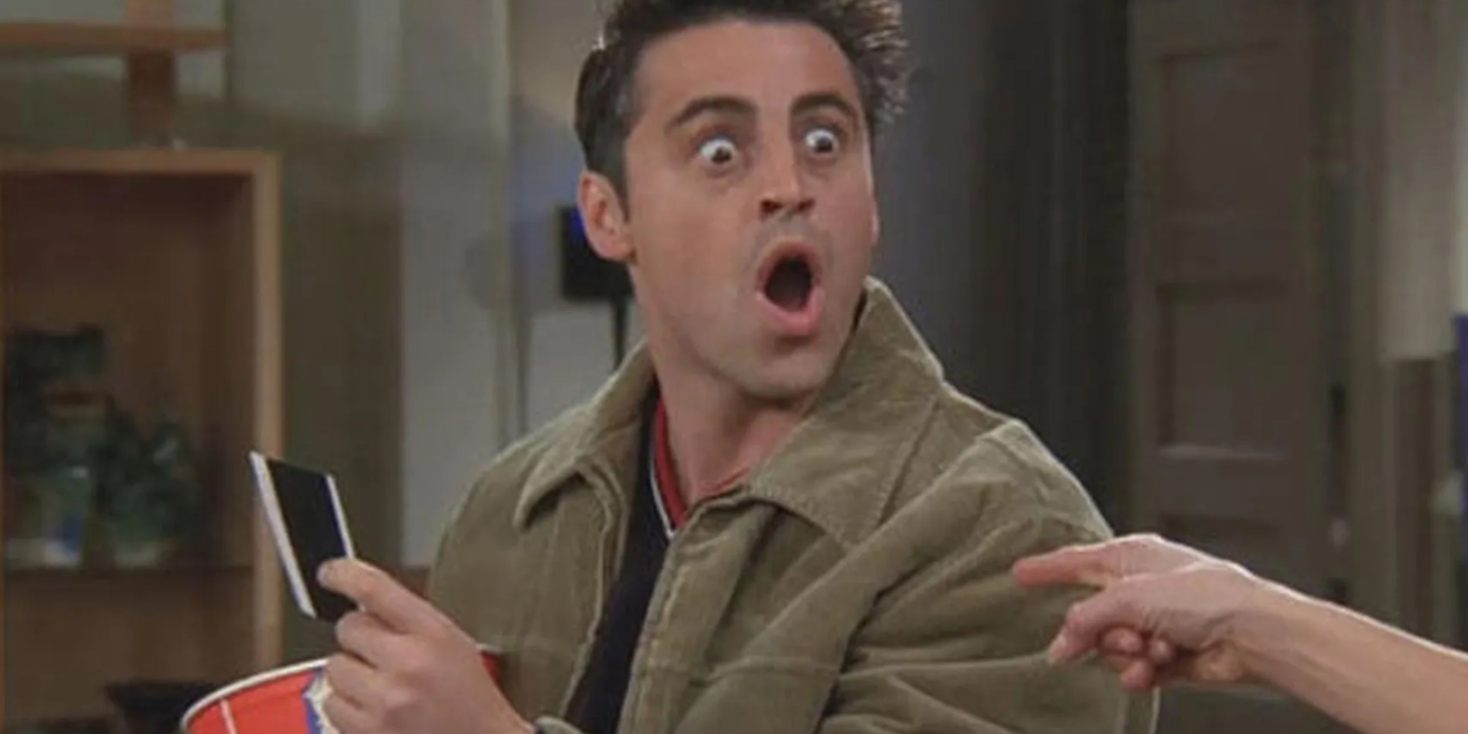 Joey Tribani From Friends Making a Funny Face
