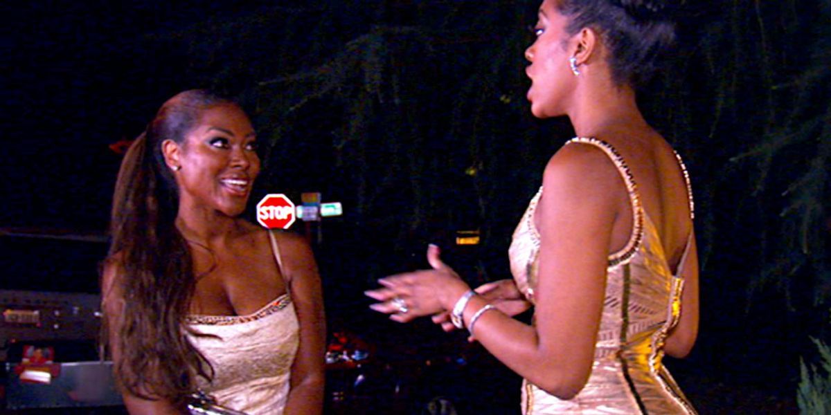 Kenya Moore and Porsha Williams Season 5 RHOA