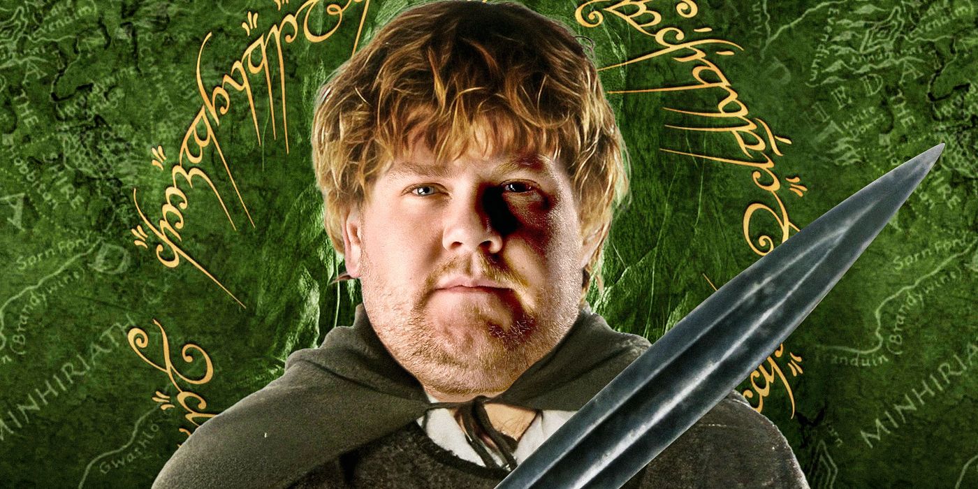 James Corden as Samwise Gamgee in Lord of The Rings