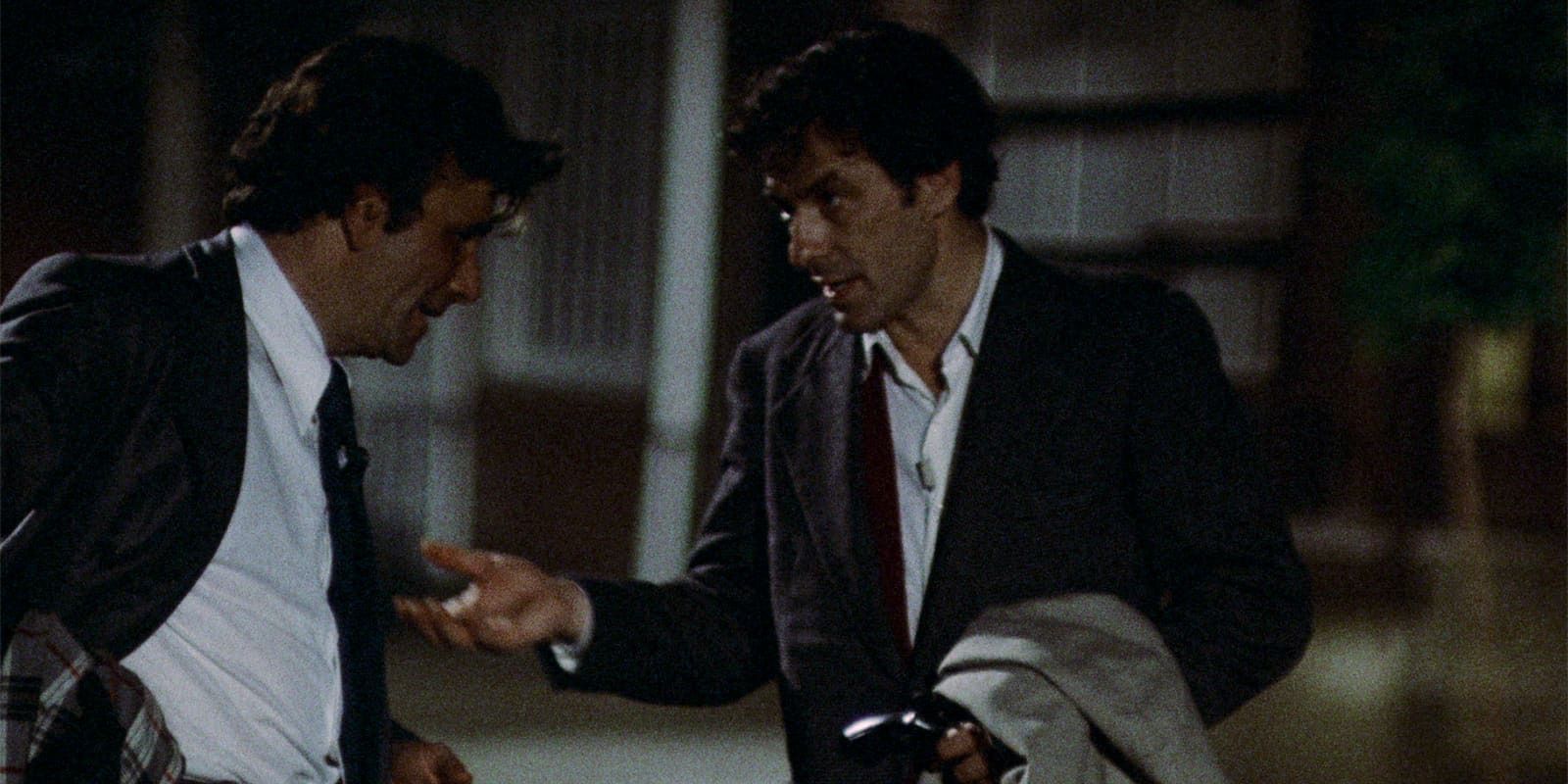 Peter Falk and John Cassavetes on the streets of Philadelphia in Elaine May's Mikey and Nicky