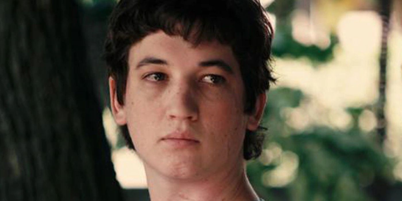 Miles Teller as Jason looking at a person offscreen in the 2010 film, 'Rabbit Hole' 