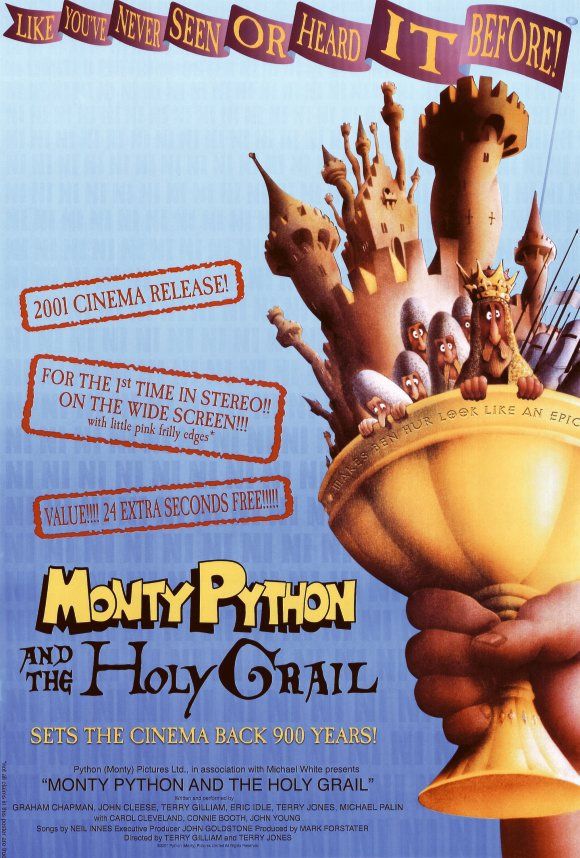 Monty Python and the Holy Grail Film Poster