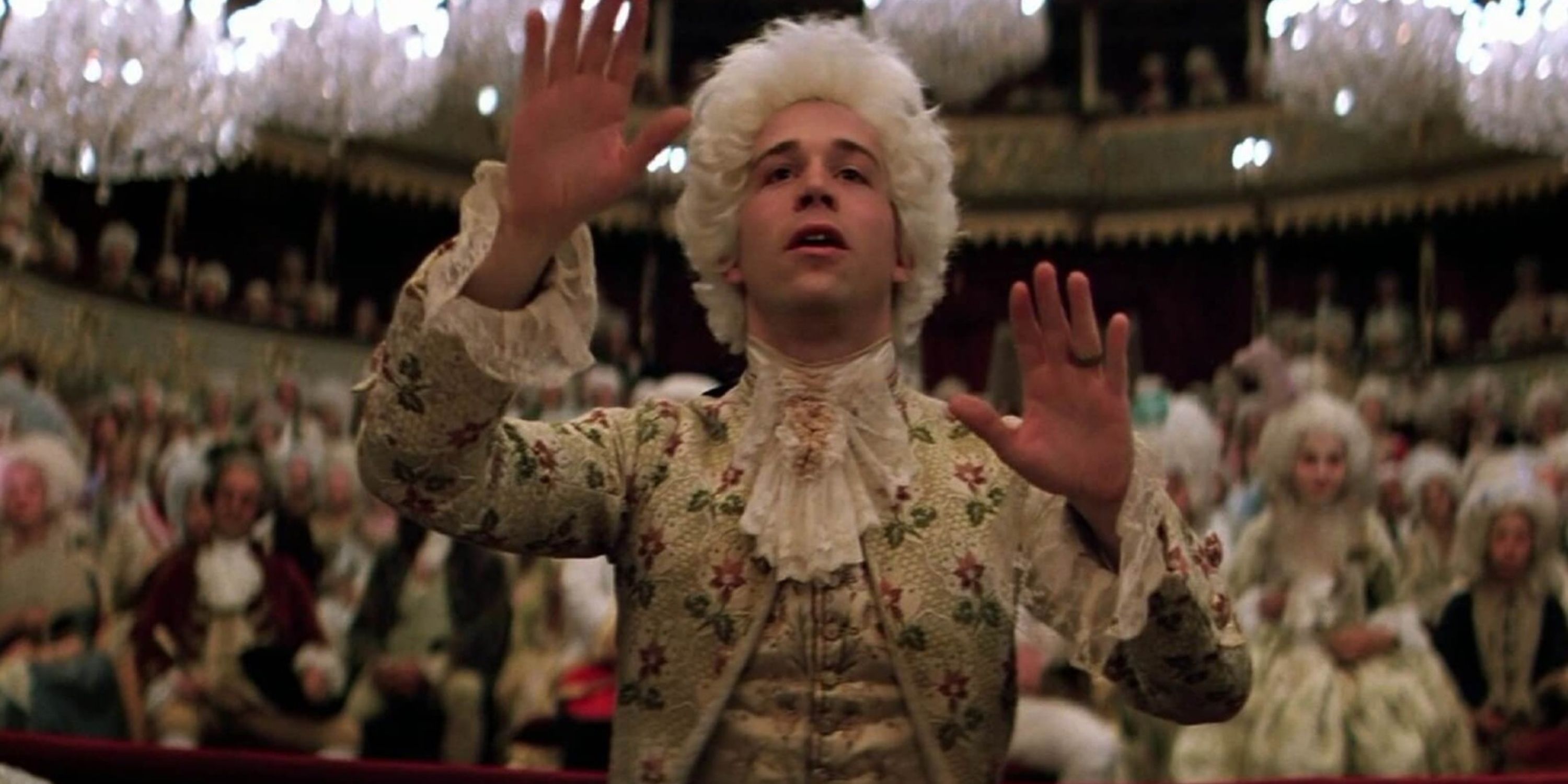 Tom Hulce as Mozart in Amadeus 2x1