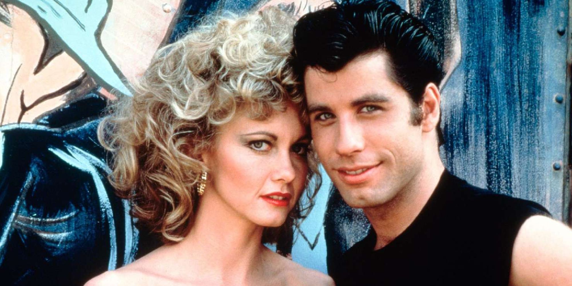 Olivia Newton-John and John Travolta in Grease