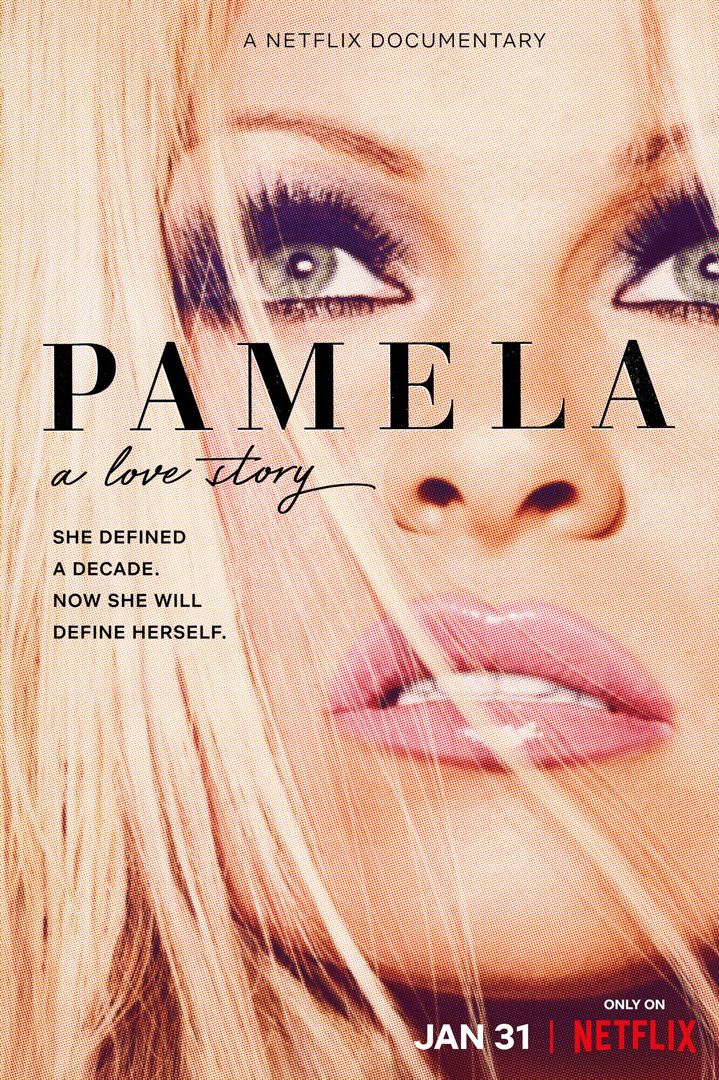 Pamela A Love Story Netflix Poster