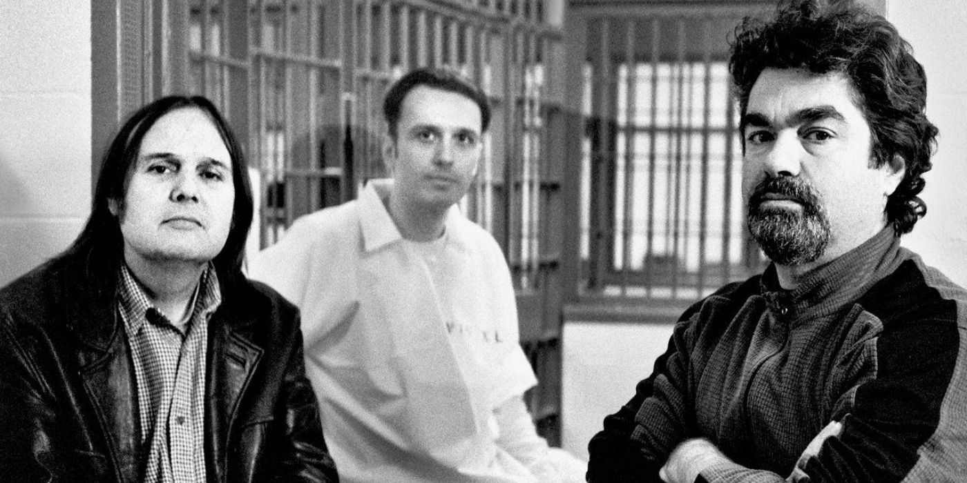 Jessie Misskelley Jr., Damien Echols, and Jason Baldwin, the West Memphis 3 in 'Paradise Lost: Purgatory.'