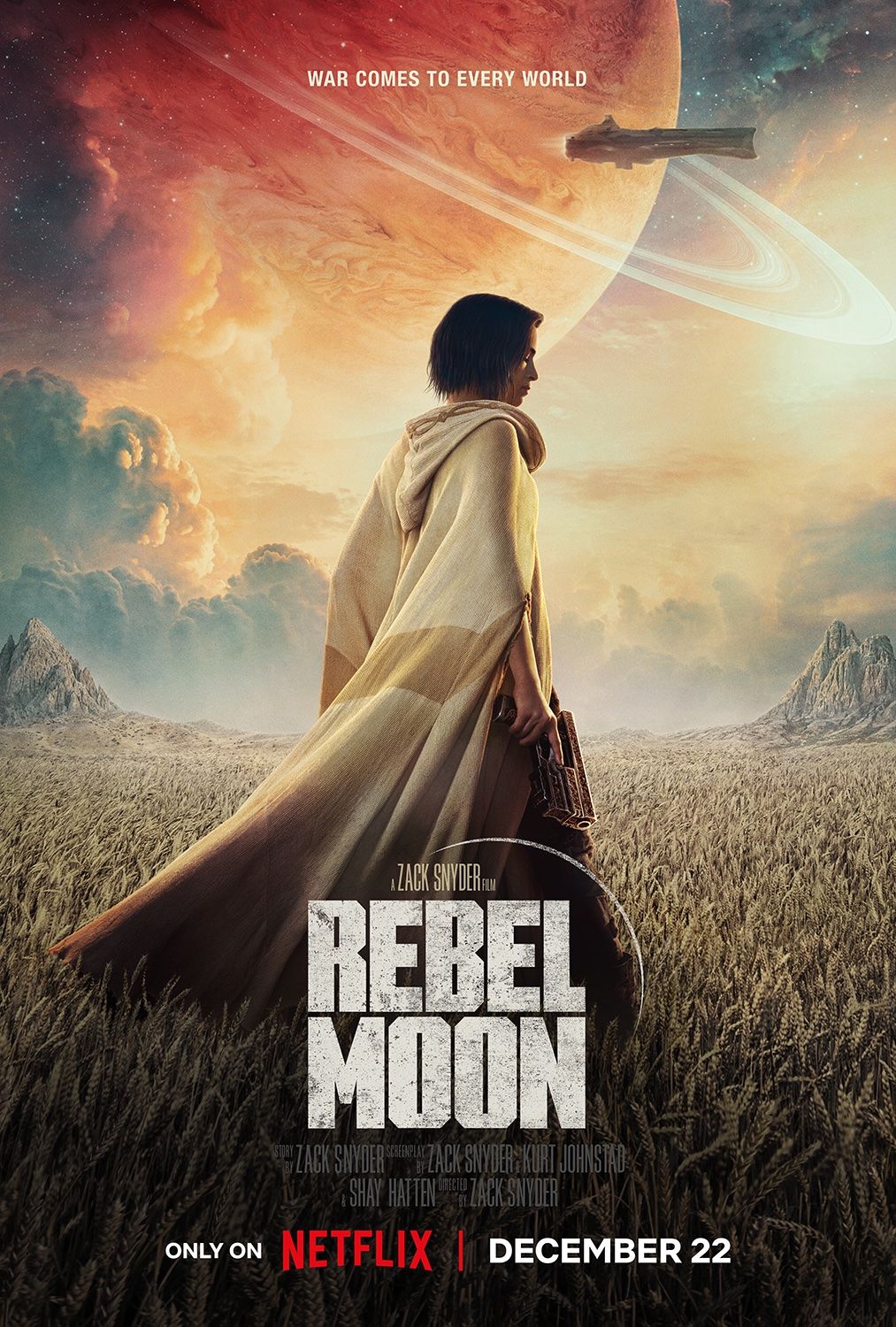 Rebel Moon Netflix Poster