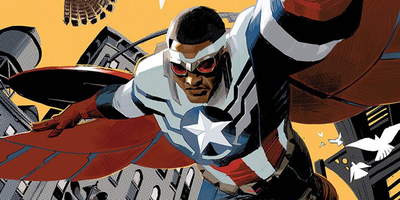 Sam Wilson is Captain America in the pages of Marvel Comics