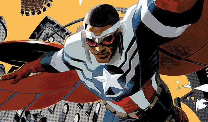 “A New Era Soars: Sam Wilson Spreads His Wings as Captain America in Marvel Comics”