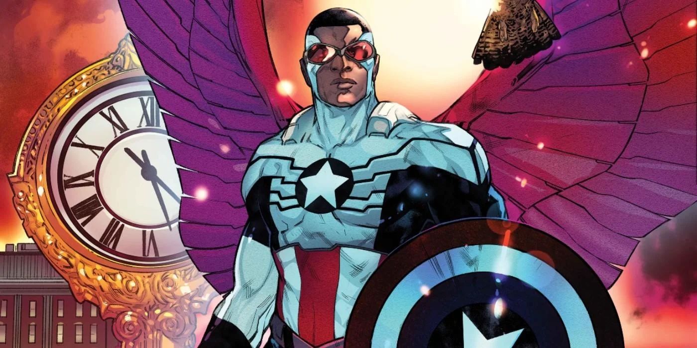 Sam Wilson as Captain America in Marvel Comics, circa 2014