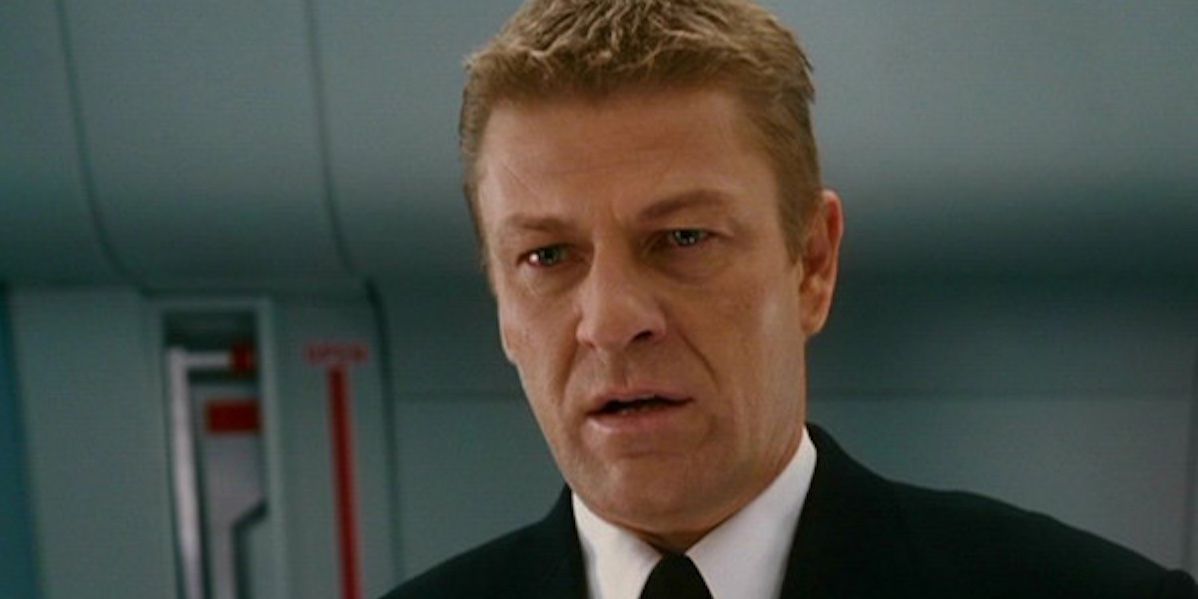 Sean Bean is Capt. Marcus Rich in 'Flightplan'