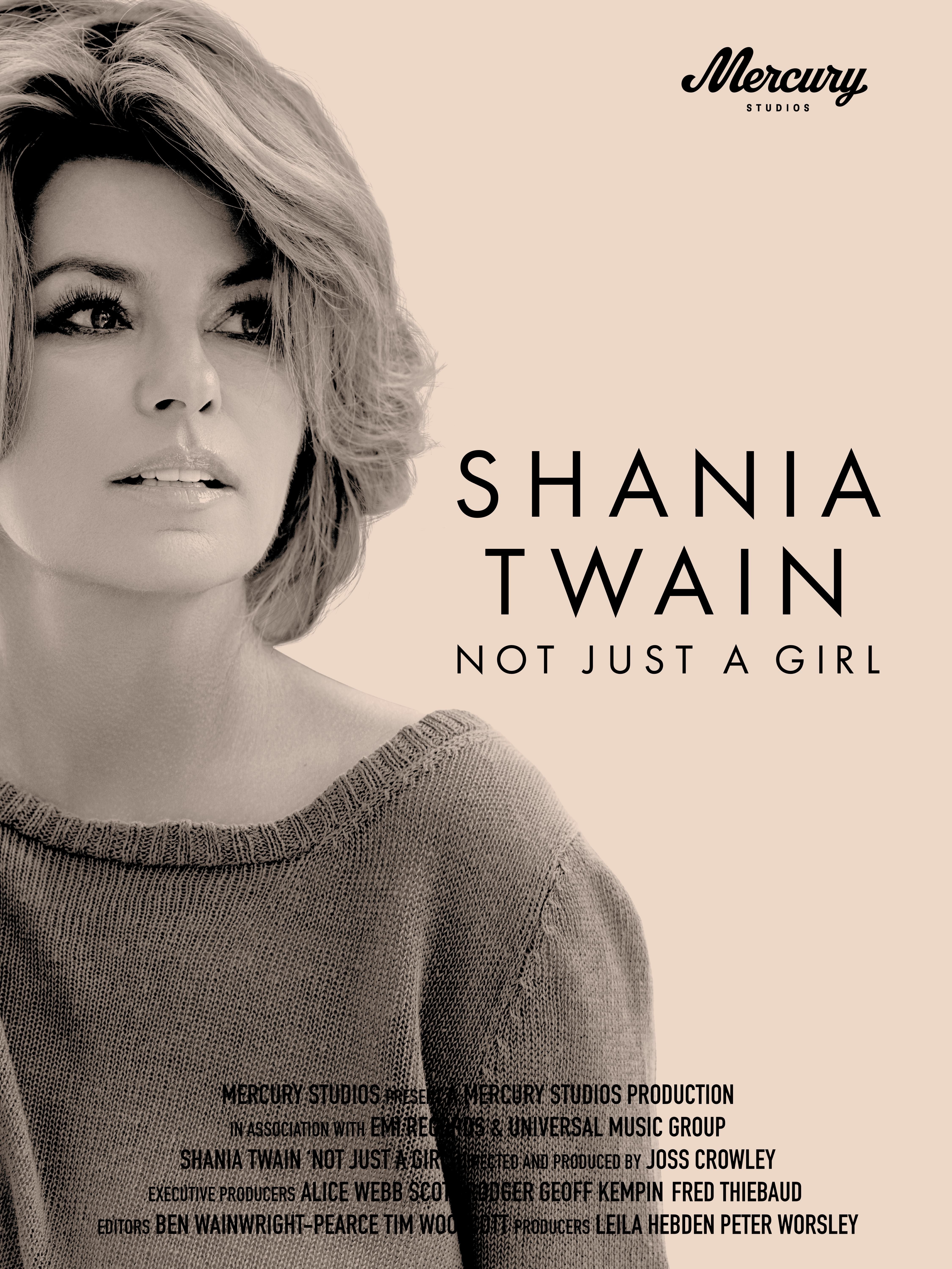 Shania Twain Not Just a Girl Film Poster