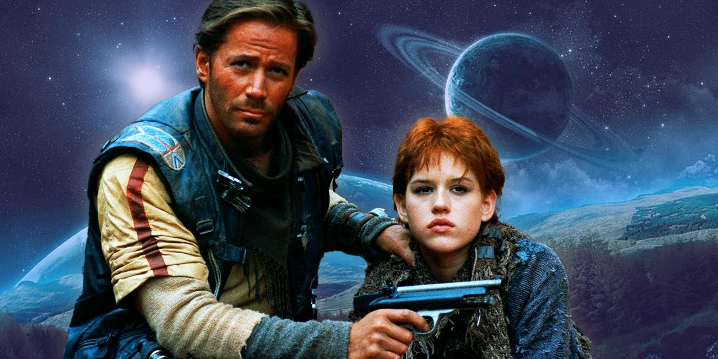 Molly Ringwald in Spacehunter: Adventures in the Forbidden Zone