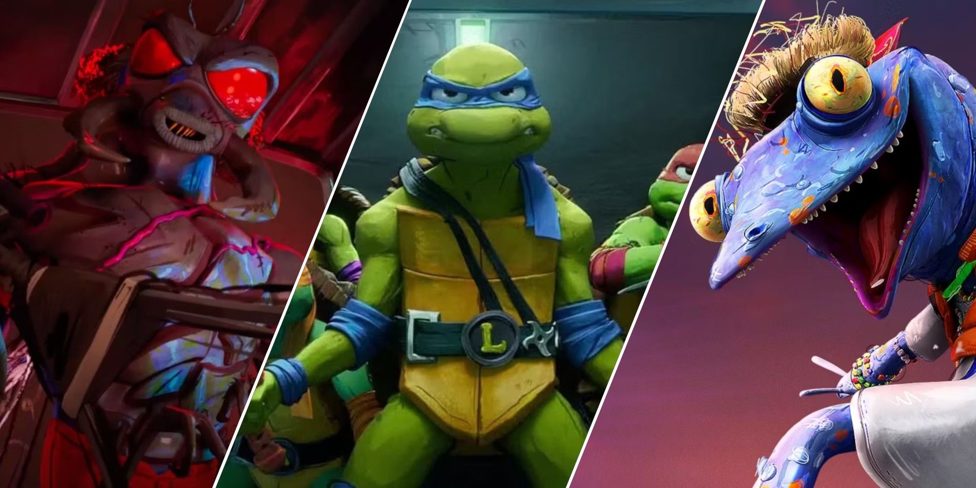 Ninja Turtles Mutant Mayhem the Bad Guys Super Fly Rocksteady & BeBop  Action Figure Review 