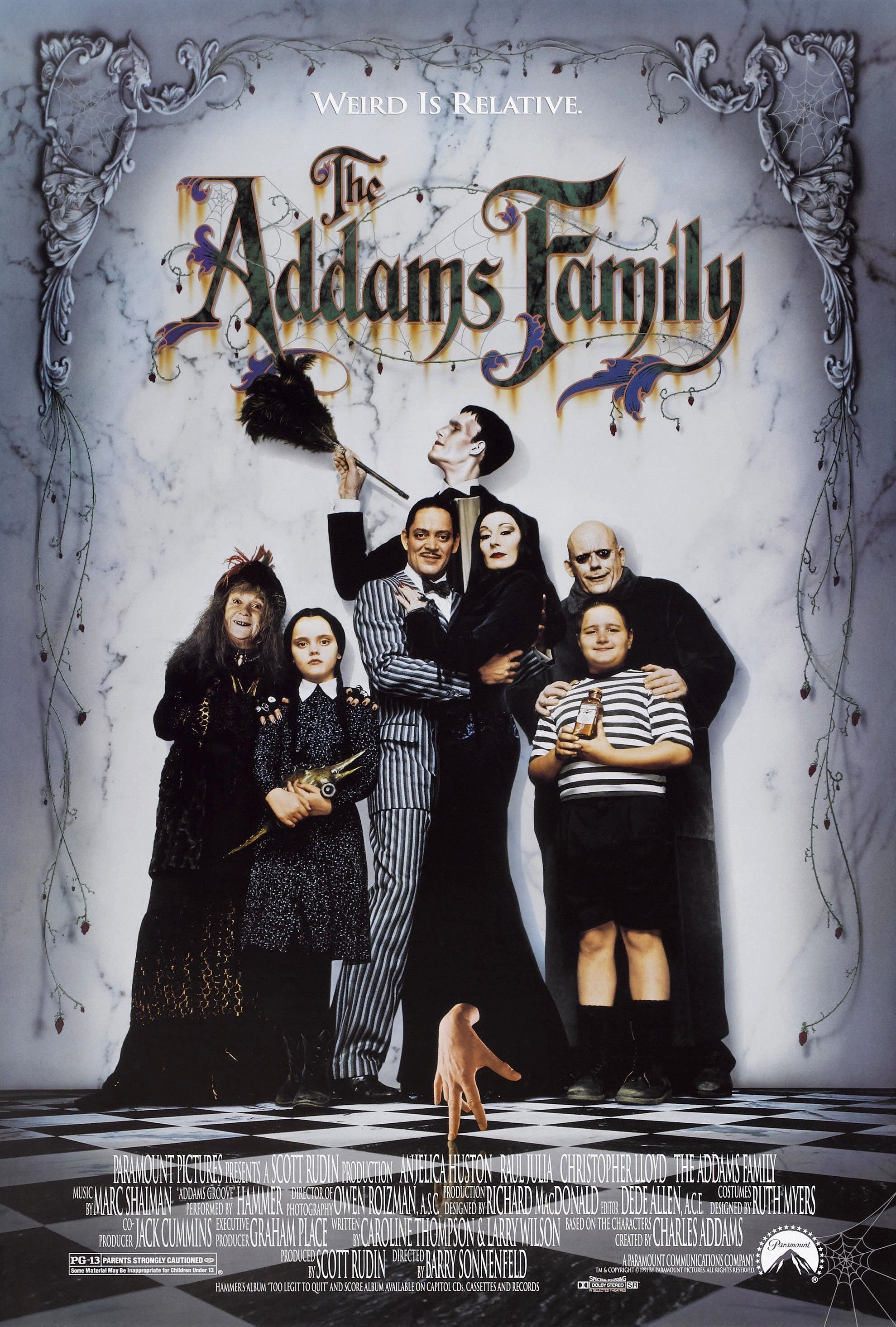 The Addams Family Film Poster