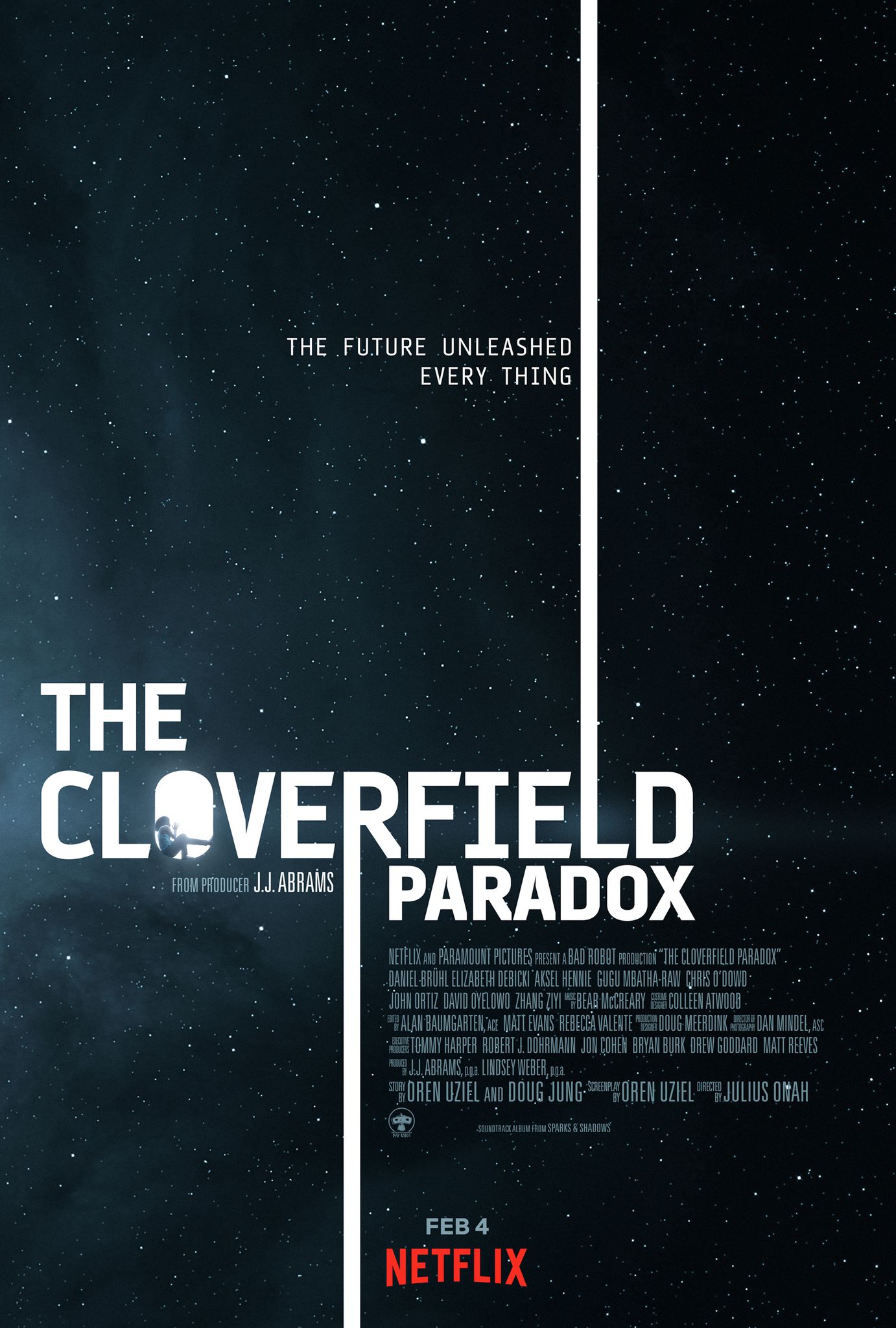 The Cloverfield Paradox Netflix Poster