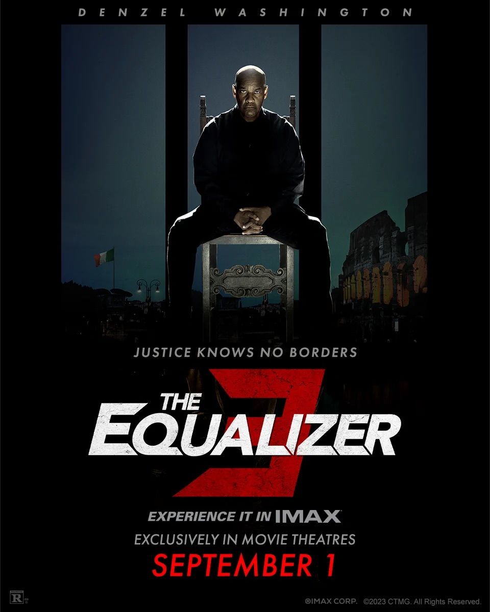 The Equalizer 3 Poster Denzel Washington Is The Calm Before Storm 7850