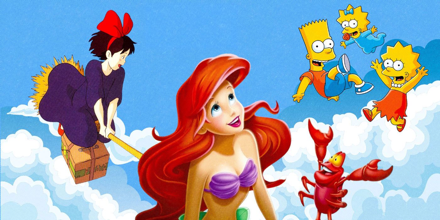 1989 saw the release of The Little Mermaid, Kiki's Delivery Service and The Simpsons!