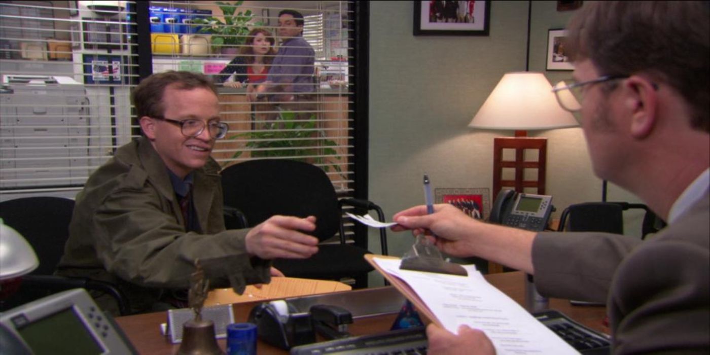 Angela hires a hitman on The Office