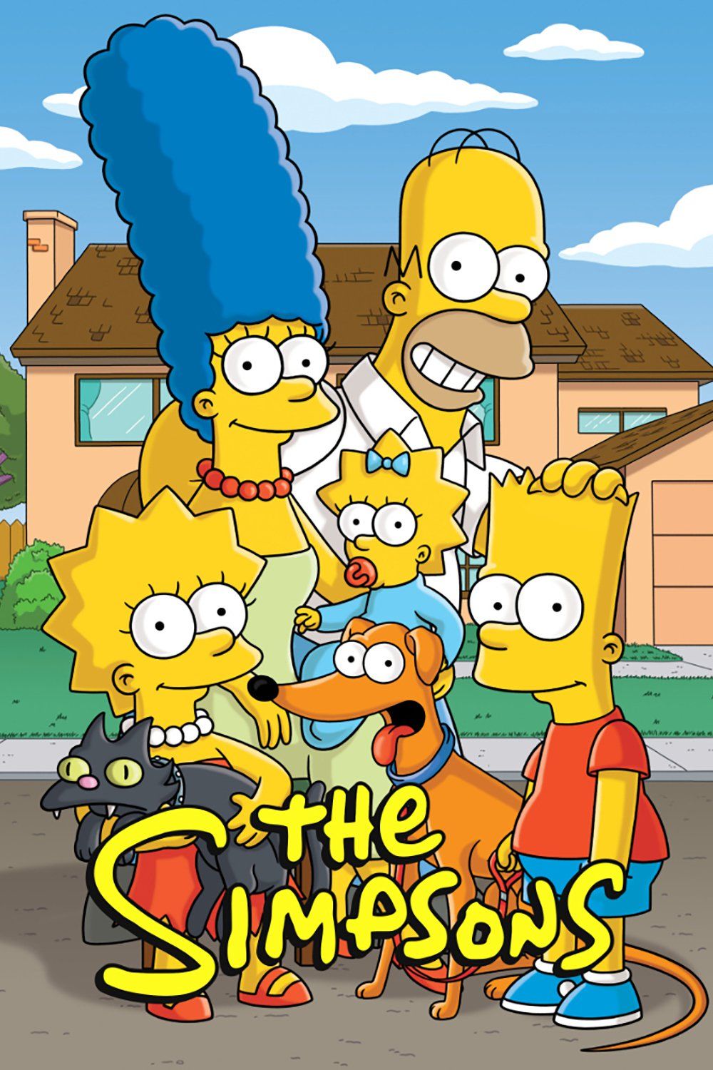 cartel del programa de televisión de los simpsons